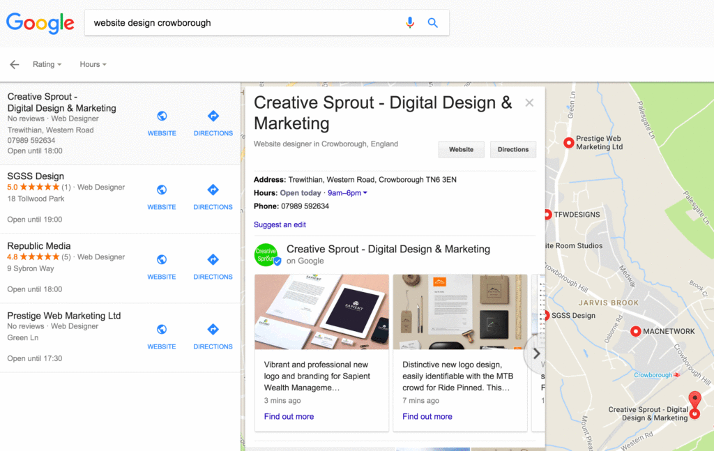 google-business-maps - Creative Sprout